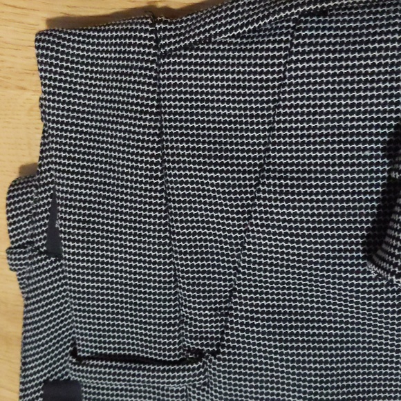 Lord & Taylor Black & White Kelly Ankle Trouser pants, 0, w/pockets! - Picture 4 of 10